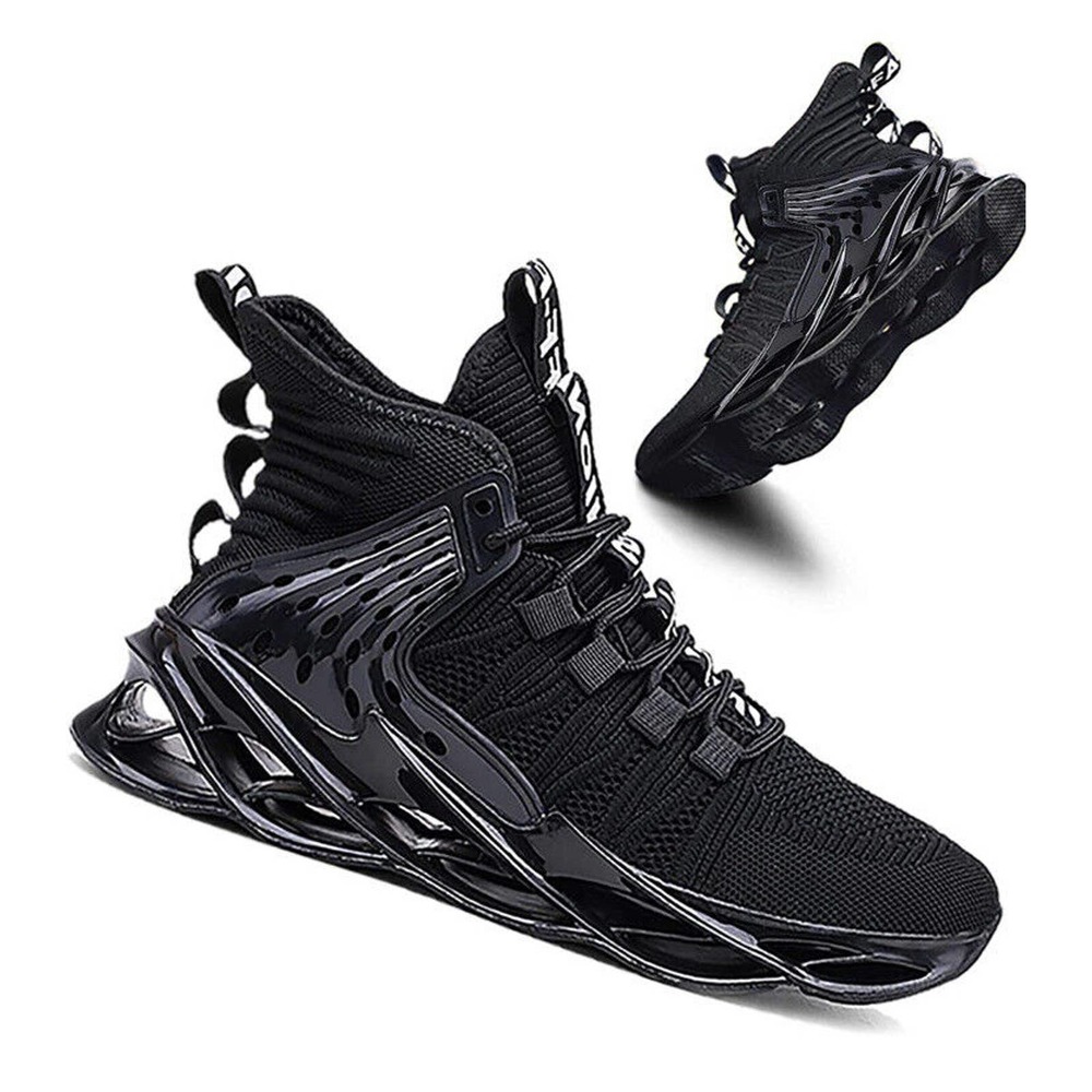 Hello MrLin Men's Running Shoes Non Slip Athletic Tennis Walking Blade Type 10